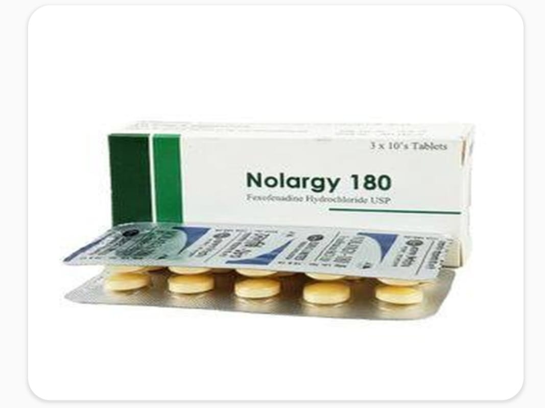 Tablet Nolargy 180mg (30pcs)
